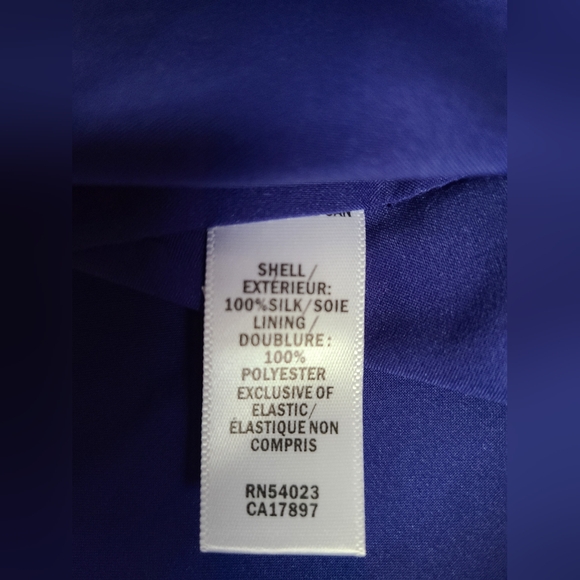 100% silk, BR strapless dress 👗, size 0 - Picture 10 of 10